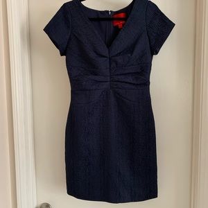 Zac Posen Navy Dress